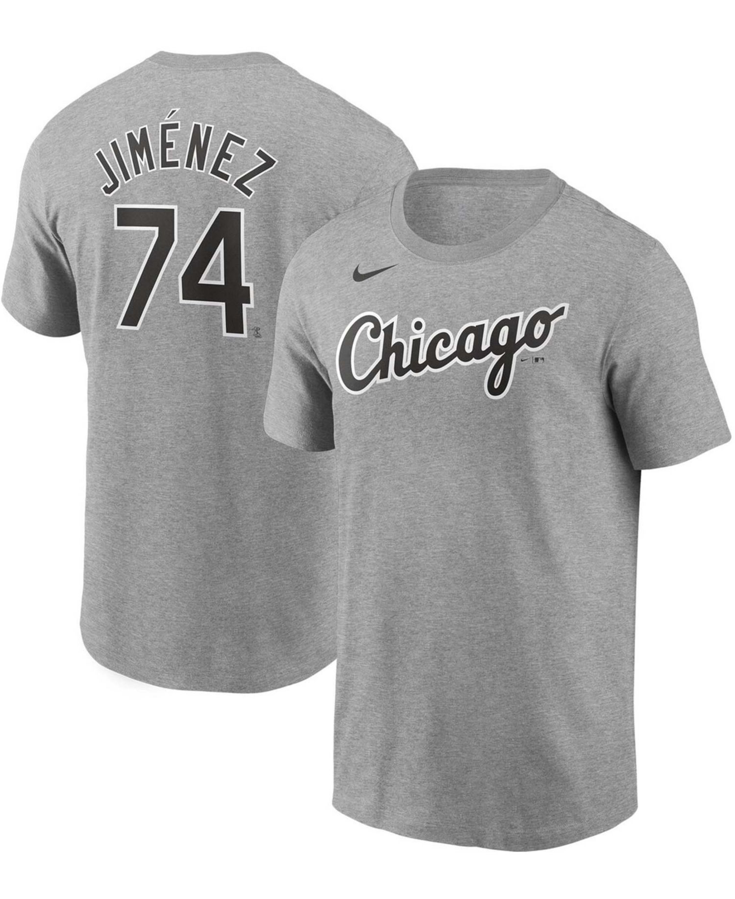 Men's Heather Gray Chicago White Sox Name & Number T-shirt