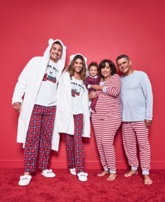 Family Pajamas Matching Striped Pet Bandana, Created For Macy's - Macy's