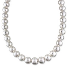 Cultured South Sea Cultured Pearl (10-12mm) Graduated 18" Collar Necklace