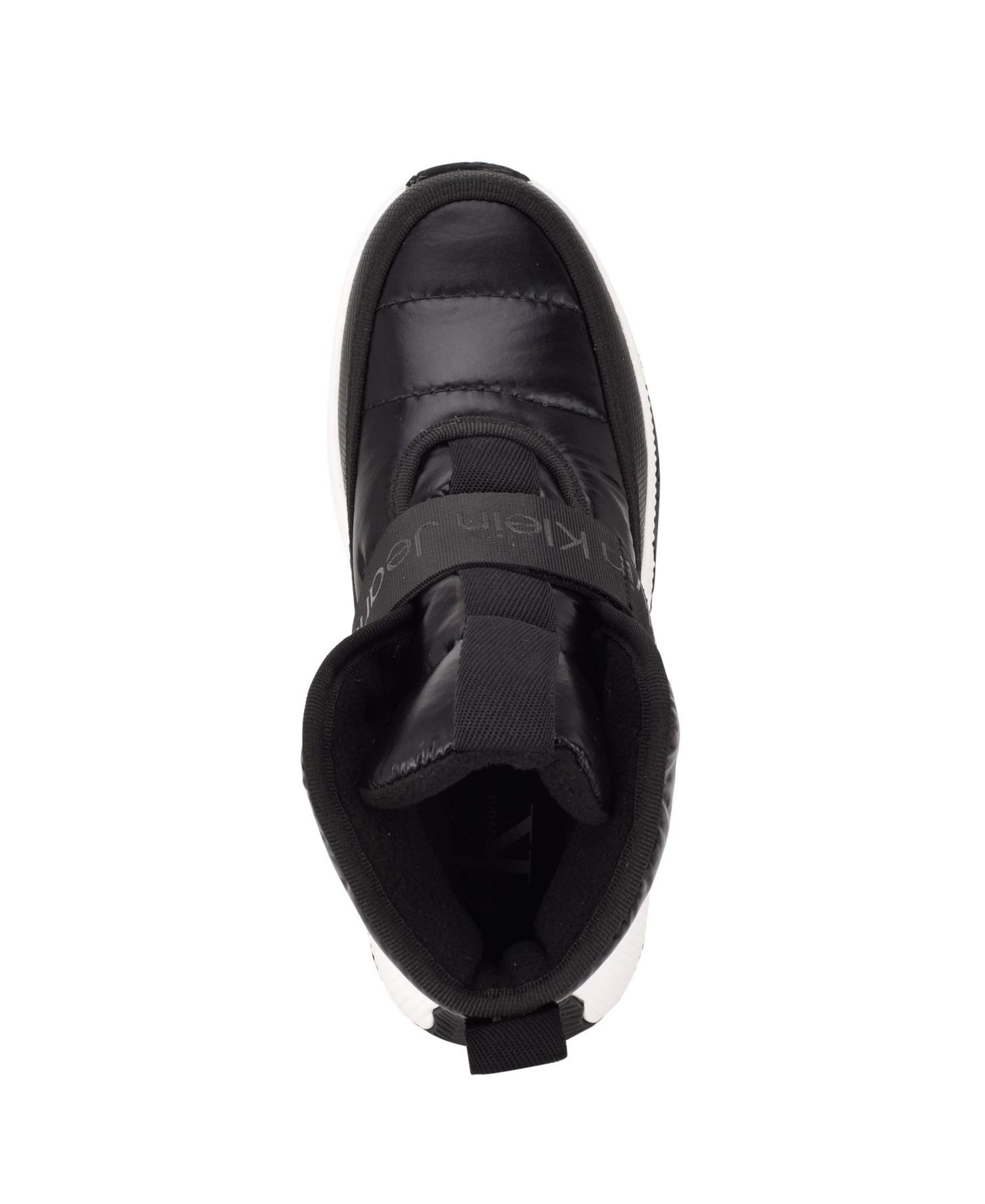 Calvin Klein Women's Mabon Cozy Nylon High Top Sneaker Boot