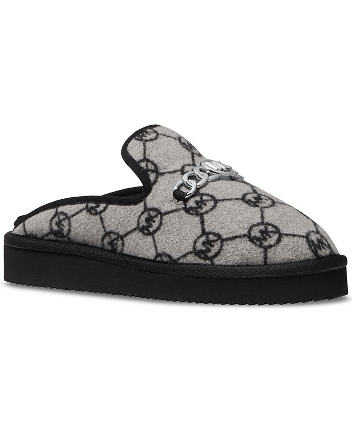Michael Kors Women's Noa Chain Cozy Slide Slippers & Reviews - Slippers -  Shoes - Macy's