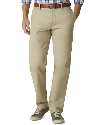 Dockers D3 Classic Fit Field Khaki Flat Front Pants - Pants - Men - Macy's