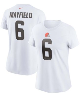 Nike Cleveland Browns Baker Mayfield Women's Player Pride T-Shirt - Macy's