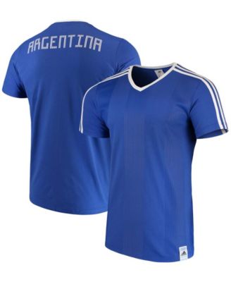 Adidas Men's Blue And White Argentina National Team Country Identity ...