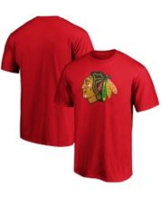 Men's Fanatics Branded Patrick Kane Red Chicago Blackhawks Team Authentic Stack Name & Number T-Shirt