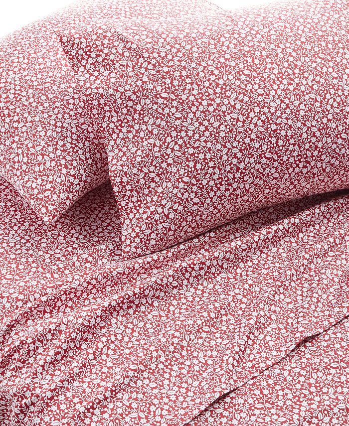 Charter Club Supima Cotton 550Thread Count 4Pc. FloralPrint Sheet
