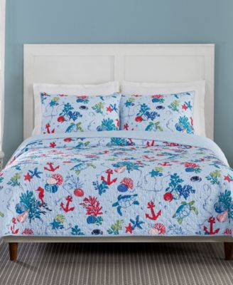 Anchors Away Quilt Set Collection Bedding