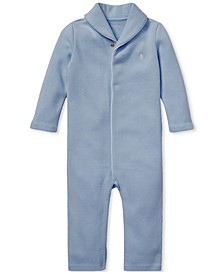 Baby Boys French-Rib Cotton Coverall