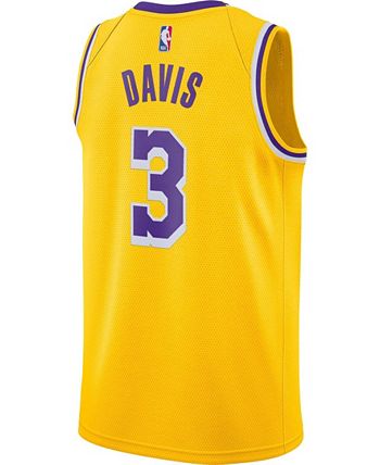 Nike Men's Anthony Davis Los Angeles Lakers Icon Swingman Jersey