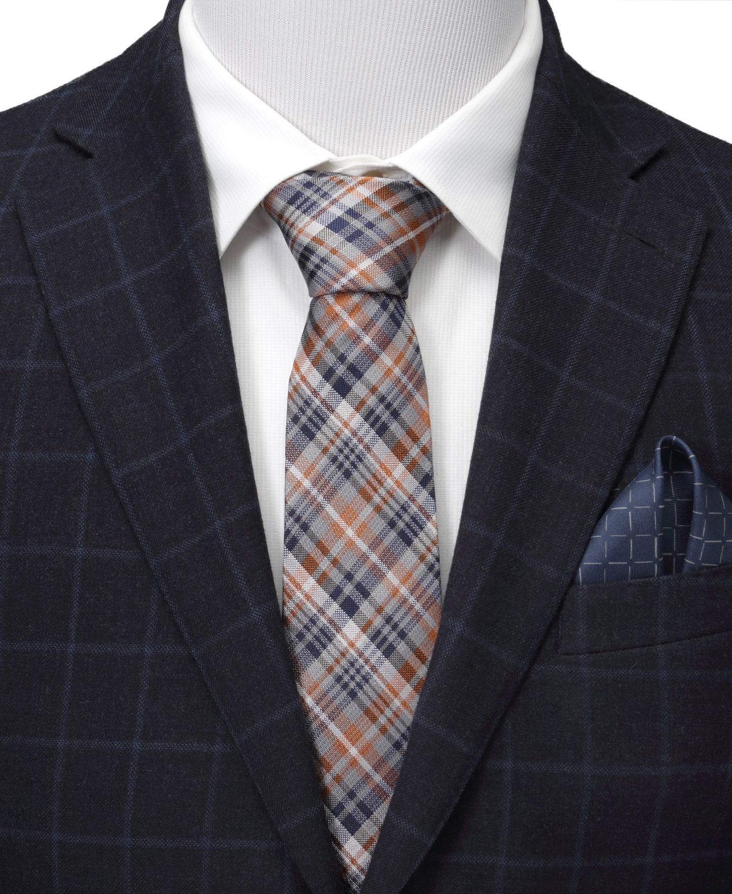 Мужские галстуки Ox & Bull Trading Co. Plaid Tie — фото 5