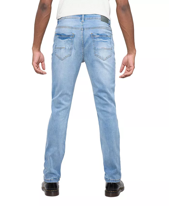 CULTURA Men's Slim-Fit Stretch Jeans with Silicone Grip - thumbnail 2