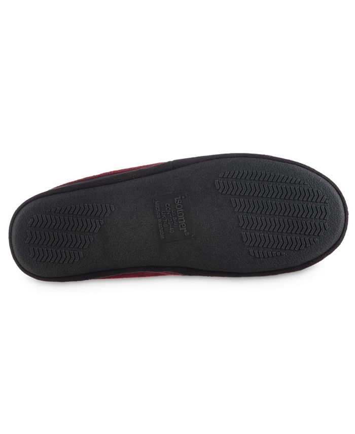 Isotoner Men's Memory Foam Berber Rhett Loafer Slippers - Macy's