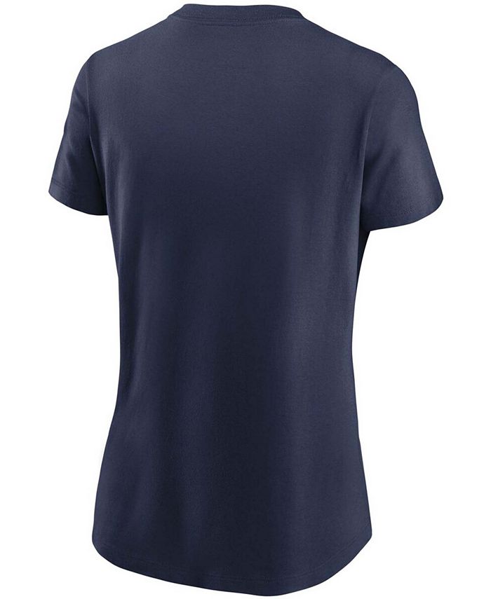 Nike Women's Navy New York Yankees Wordmark T-shirt - Macy's