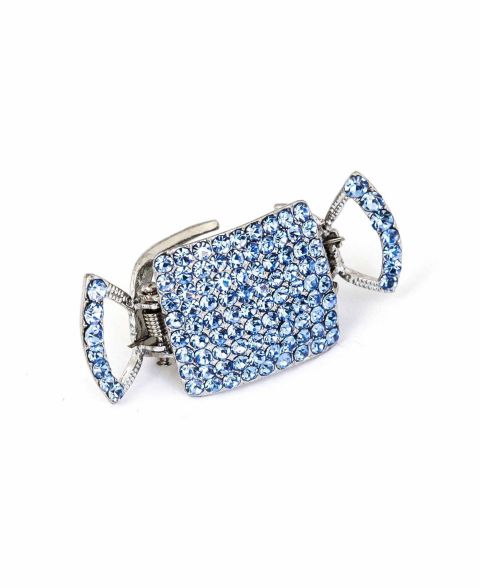 Женская заколка Soho Style Mini Jeweled Hair Claw, цвет: Разноцветный