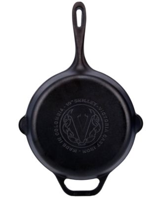 Cast Iron 10" Seasoned Skillet