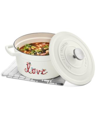 Martha Stewart Collection - 4-Qt. Love Dutch Oven