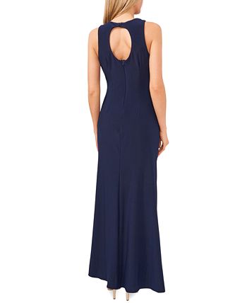 MSK Embellished Front-Slit Gown - Macy's