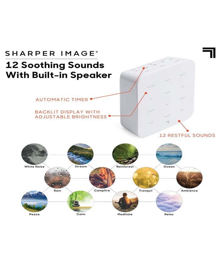 Sharper Image Ultimate Sleep White Noise Sound Machine Macy's