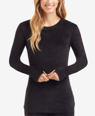 cuddl duds long sleeve crew