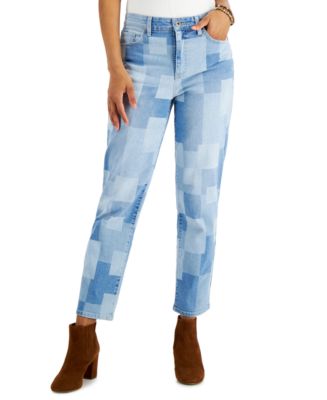 売れ筋商品|||スタイルアンドコー カットソー トップス レディース Petite Elbow-Sleeve Patchwork Top, Exclusively at Macy's Industrial Blue Combo Style & Co Women's Boat-Neck Elbow Sleeve Cotton Top, PXS-4X