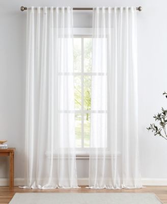 Cannon Sheer Window Curtain Collection In Ivory