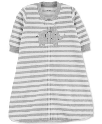 Carter's - Baby Boys or Girls Elephants Fleece Sleep Bag