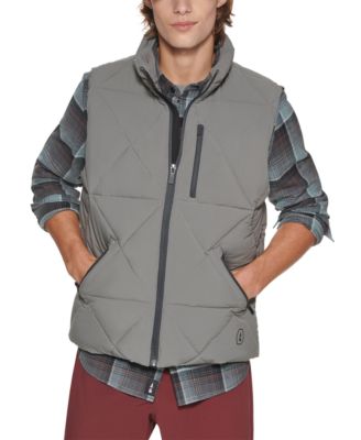 macys mens down vests