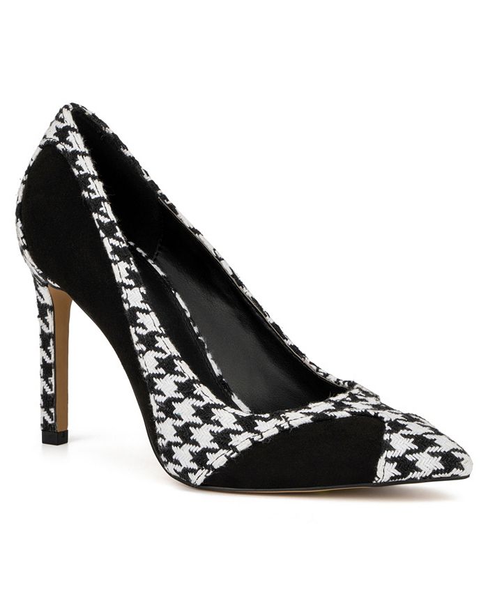 New York And Company Women s Madison Mixed Media Pump Shoes Macy s