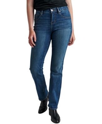 JAG Women's Petite Eloise Mid Rise Bootcut Jeans - Smoothing & Shaping Fit, 24" Inseam (Multiple Colors) - View #9