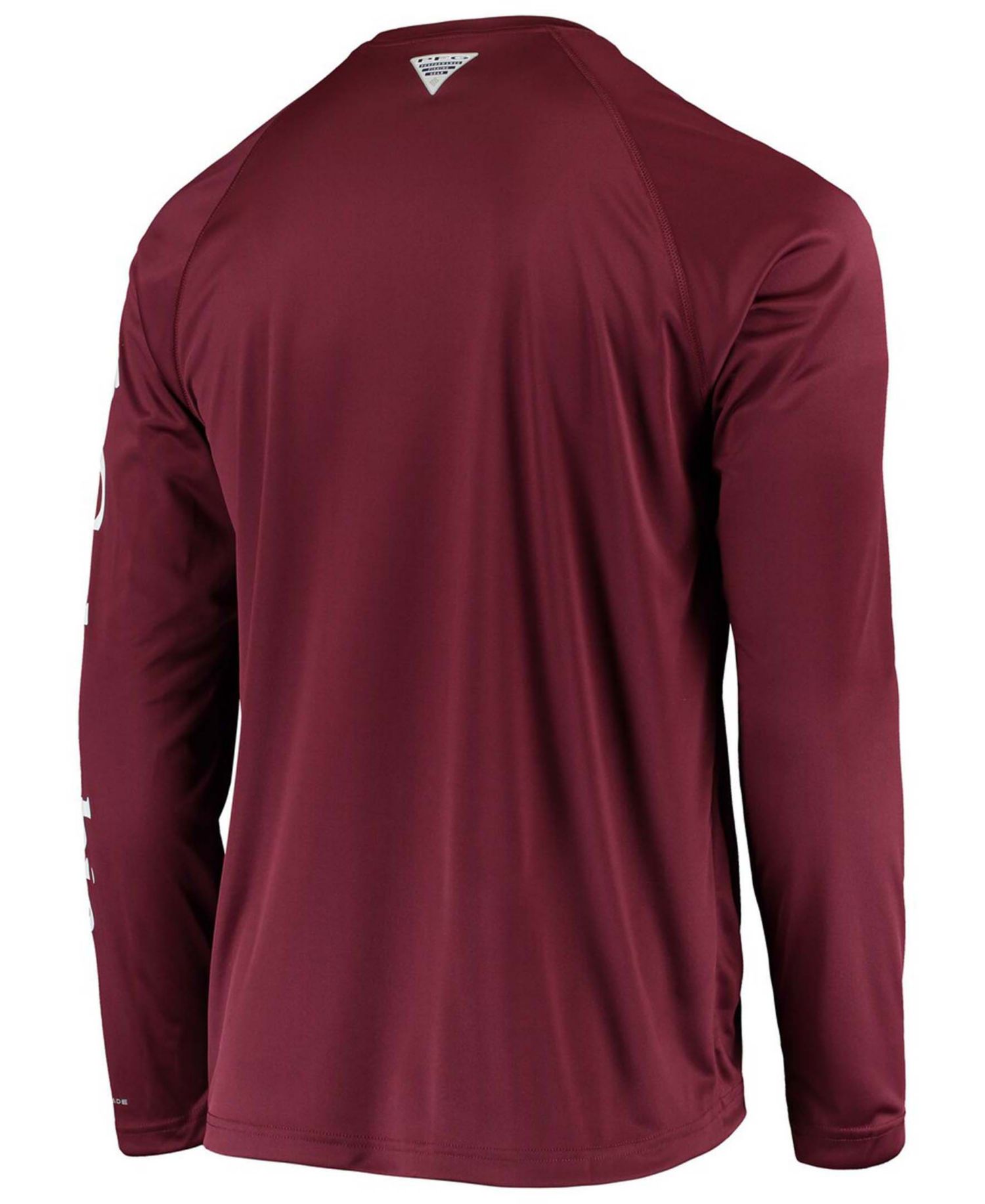 Men's PFG Maroon Texas A&M Aggies Terminal Tackle Omni-Shade Long Sleeve T-shirt