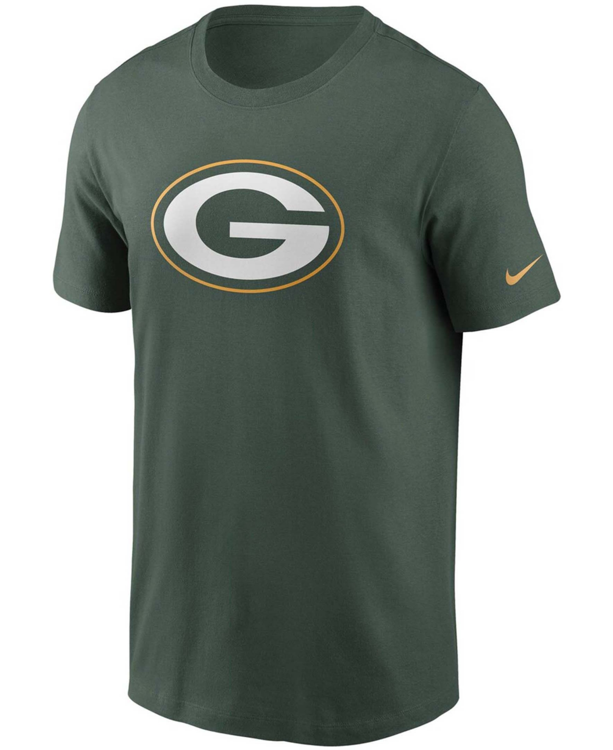 Men's Big and TallGreen Bay Packers Primary Logo T-shirt - Green