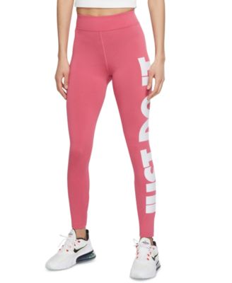 nike just do it leggings pink