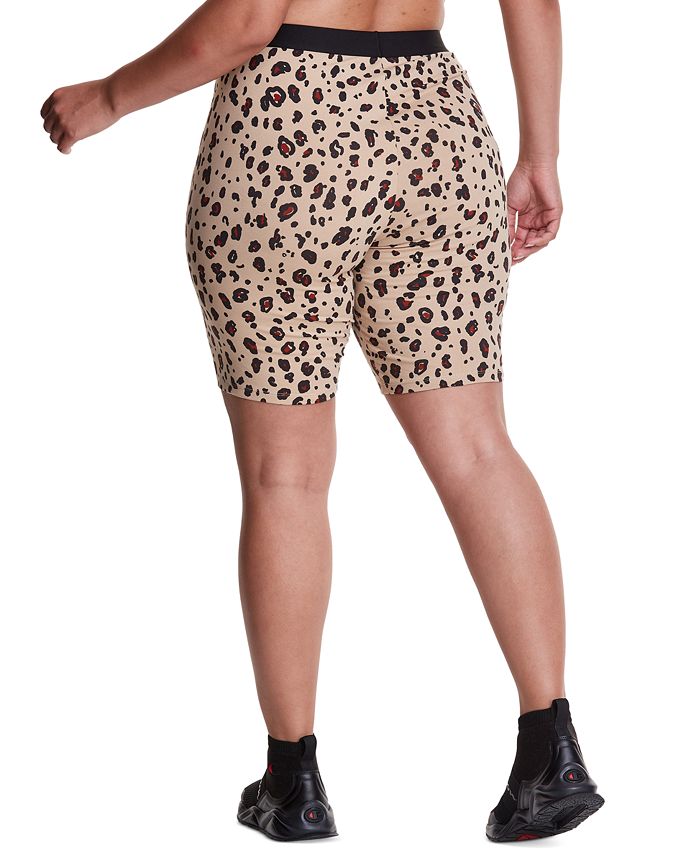 Champion Plus Size Authentic Printed Bike Shorts Macy's