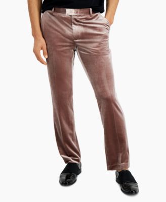 macys mens velvet pants