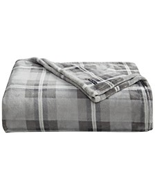 Lewes Plaid Ultra Soft Plush Blanket