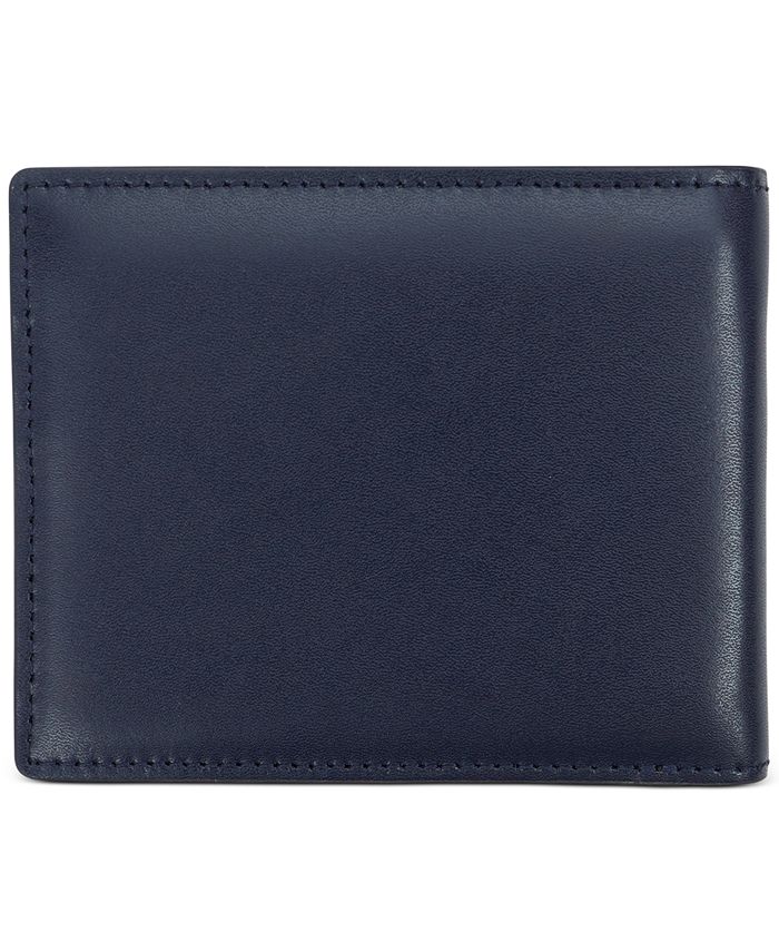 Calvin Klein Men's Delfin Leather RFID Slimfold Wallet - Macy's