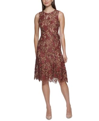 Calvin Klein - Lace Sheath Dress