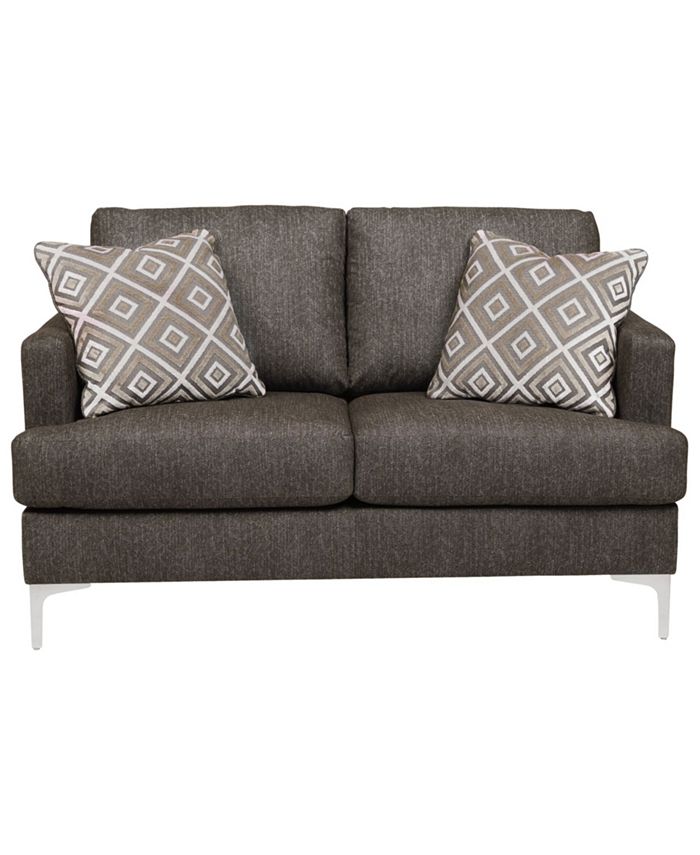 Signature Design By Ashley Arcola Ready To Assemble Loveseat Macy's