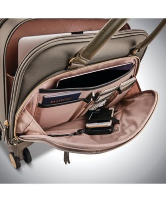 Samsonite Mobile Solution Mobile Office Softside Carry-On Spinner
