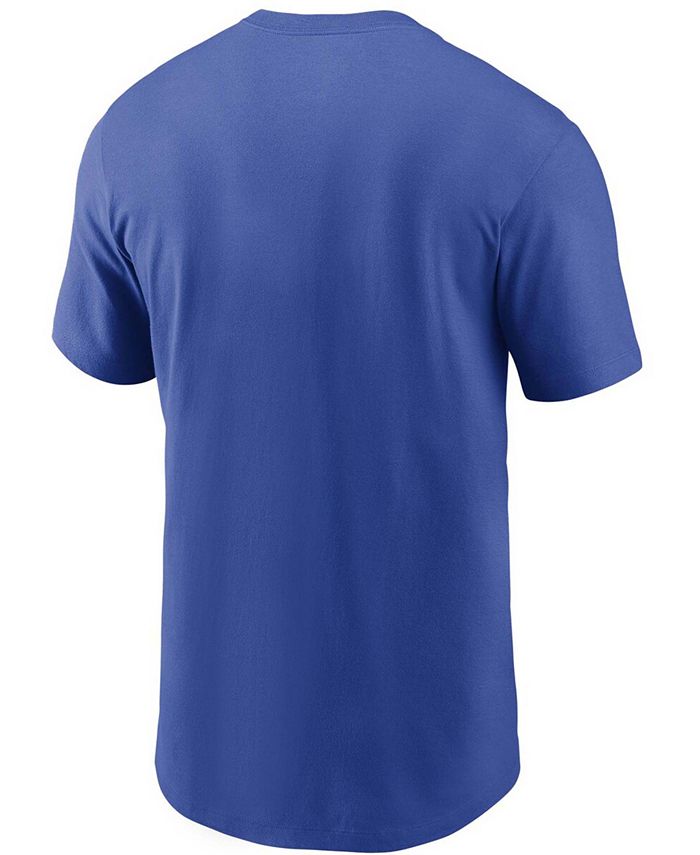 Nike Men's Royal Los Angeles Rams Team Wordmark T-shirt & Reviews ...