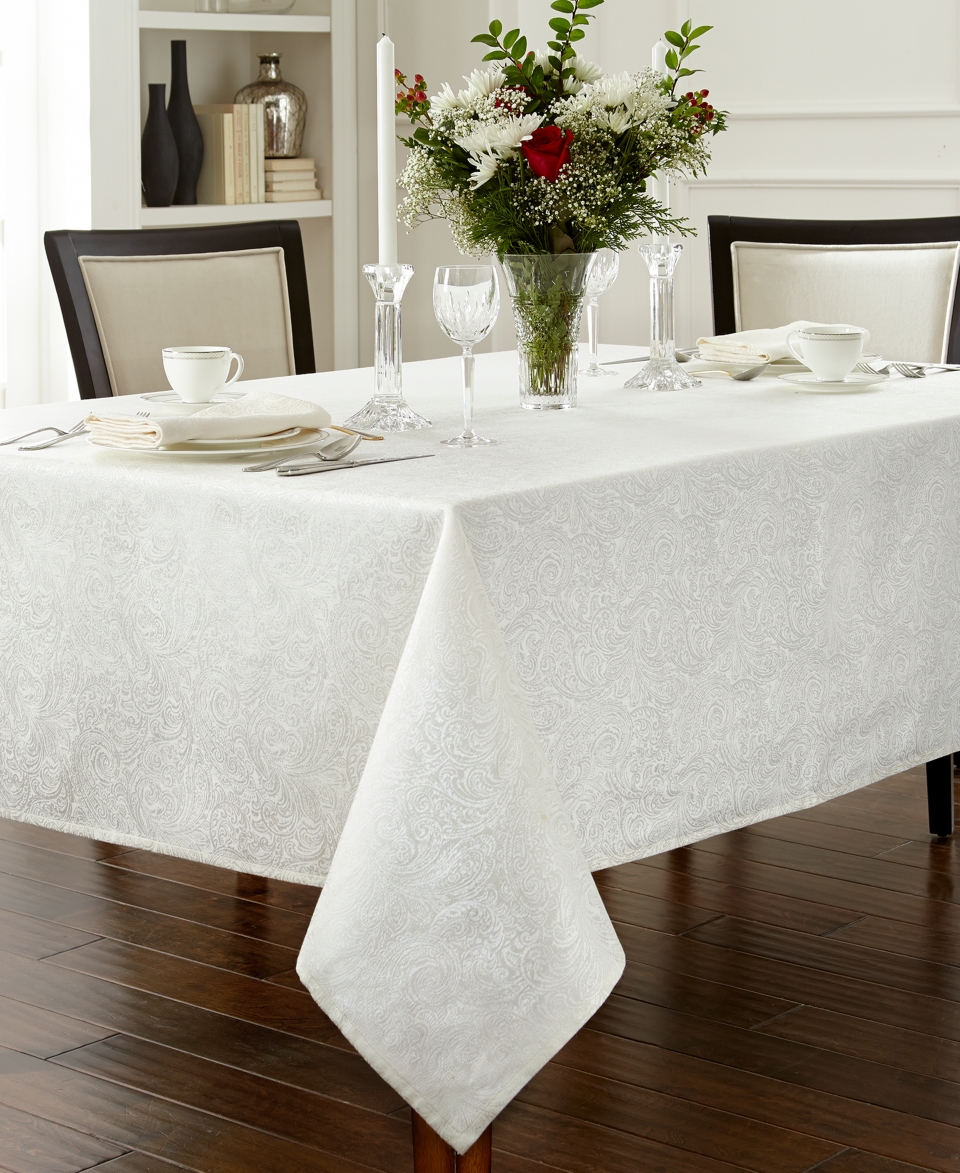 Waterford Chelsea 70 x 126 Tablecloth   Table Linens   Dining