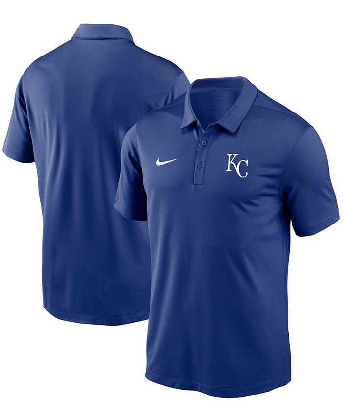 Men's Kansas City Royals Nike Royal Team Logo Franchise Performance Polo