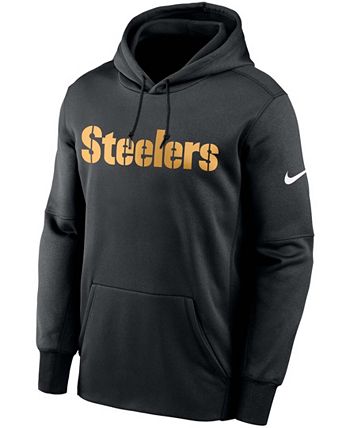 Nike Men's Big and Tall Black Pittsburgh Steelers Fan Gear Wordmark  Performance Pullover Hoodie - Macy's