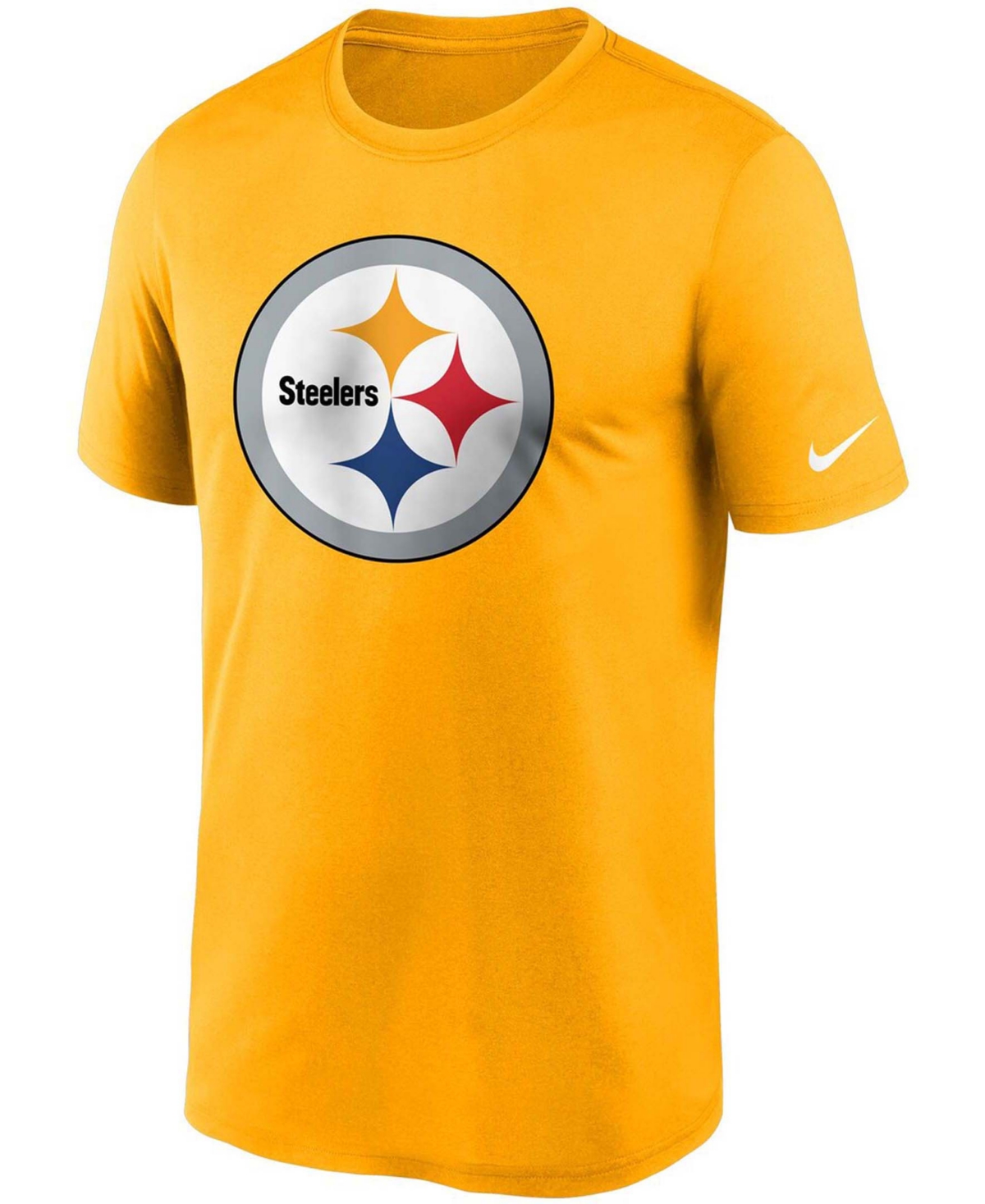Men'sPittsburgh Steelers Logo Essential Legend Performance T-shirt - Gold