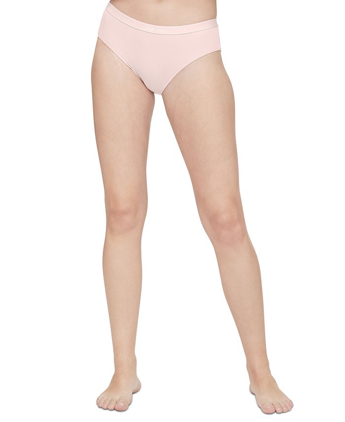 Calvin Klein Women's Pure Ribbed Hipster Underwear QF6444 - Macy's