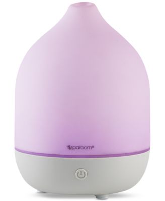 SpaRoom - Pixie Gray Ultrasonic Essential Oil Aromatherapy Diffuser