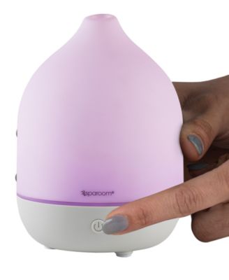 SpaRoom Pixie Gray Ultrasonic Essential Oil Aromatherapy Diffuser