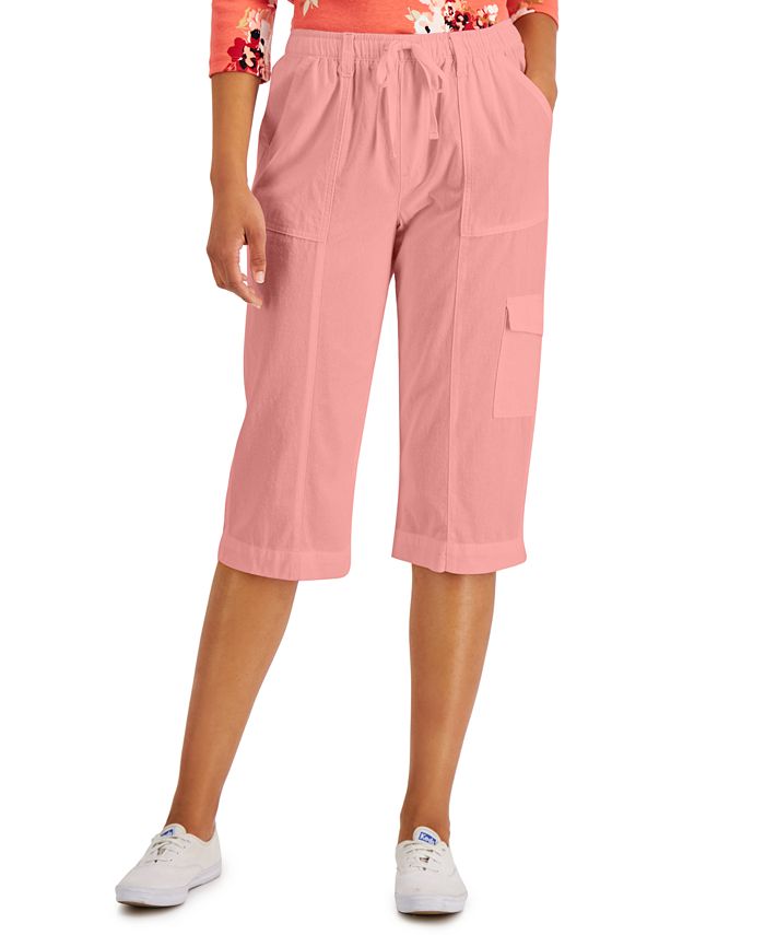 Karen Scott Charlie Capri Pants, Created for Macy's - Macy's