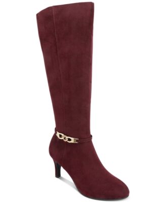 michael kors extra wide calf boots