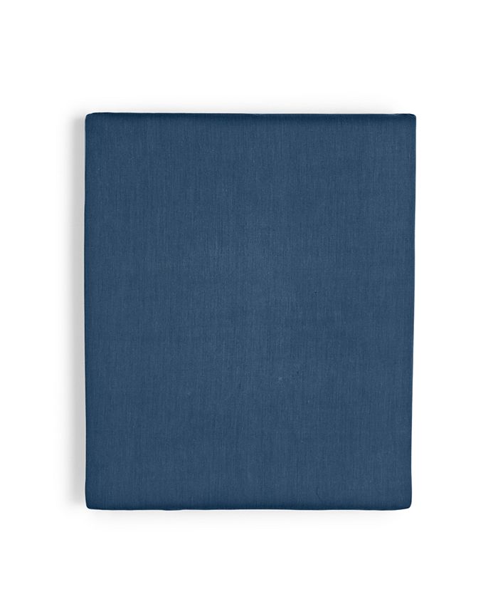 Oake Cotton Tencel Solid 300 Thread Count Fitted Sheet, King, Created